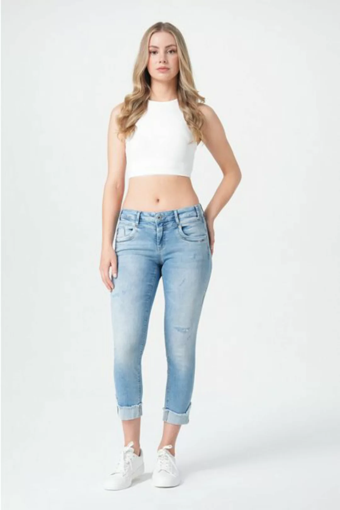 Miracle of Denim 5-Pocket-Jeans Rita Regular Fit (1-tlg) günstig online kaufen