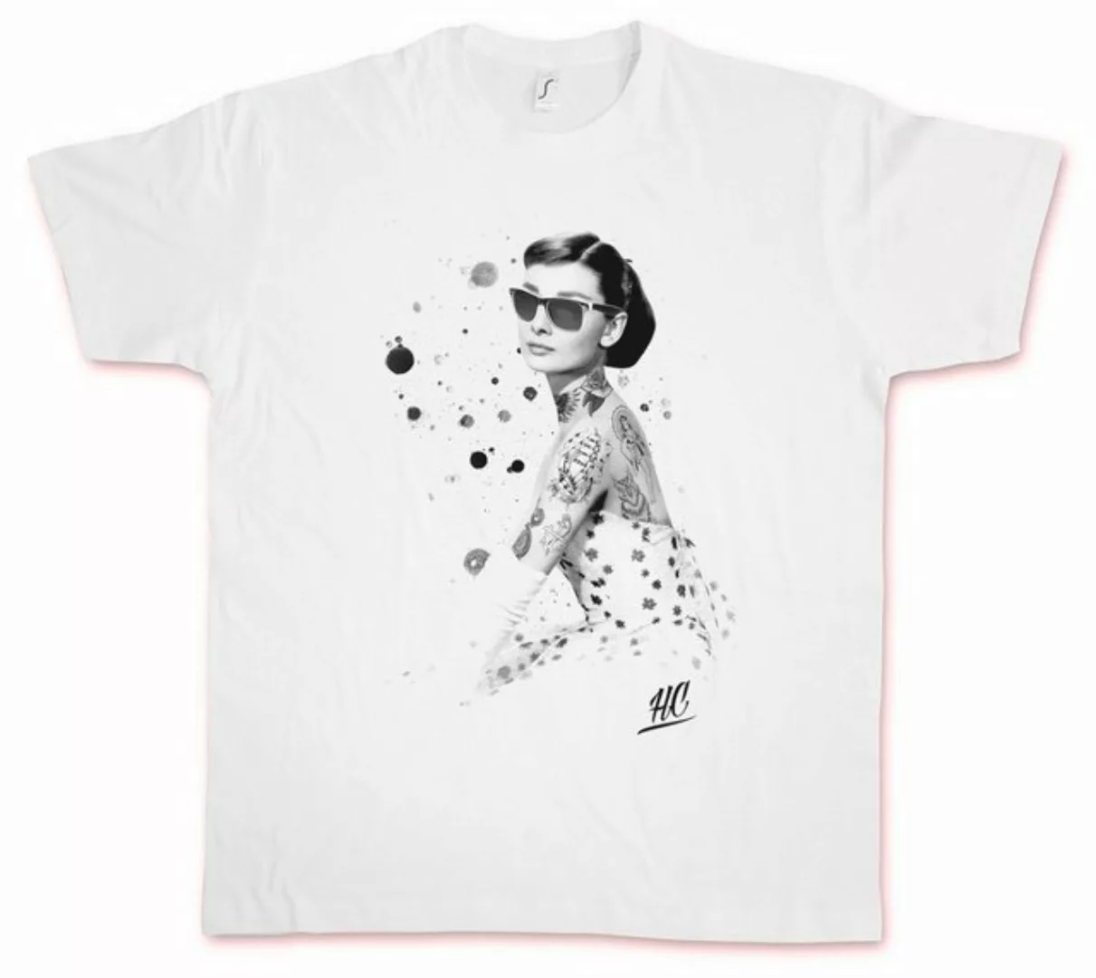 Urban Backwoods Print-Shirt Tattoo Audrey HC Hate Couture Herren T-Shirt Pi günstig online kaufen