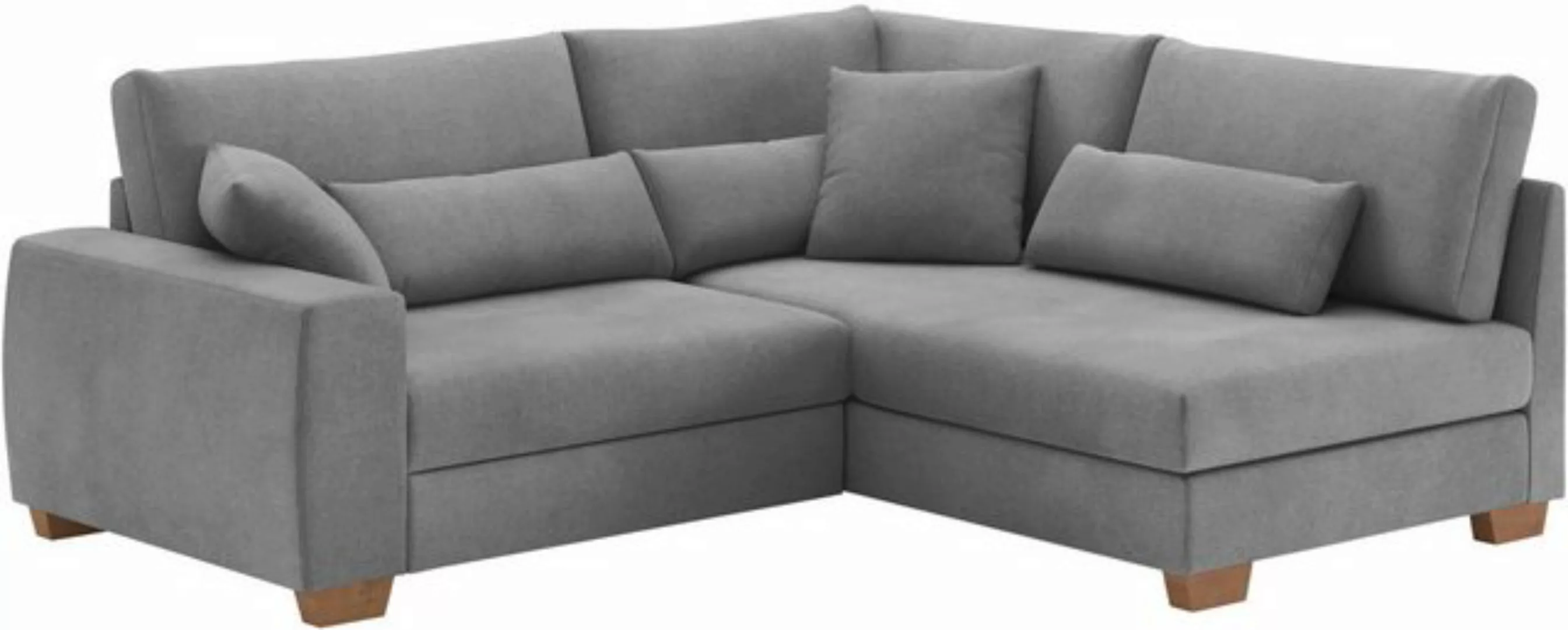 Home affaire Ecksofa "DuraSpring", mit Taschenfederkern, bis 140 kg belastb günstig online kaufen