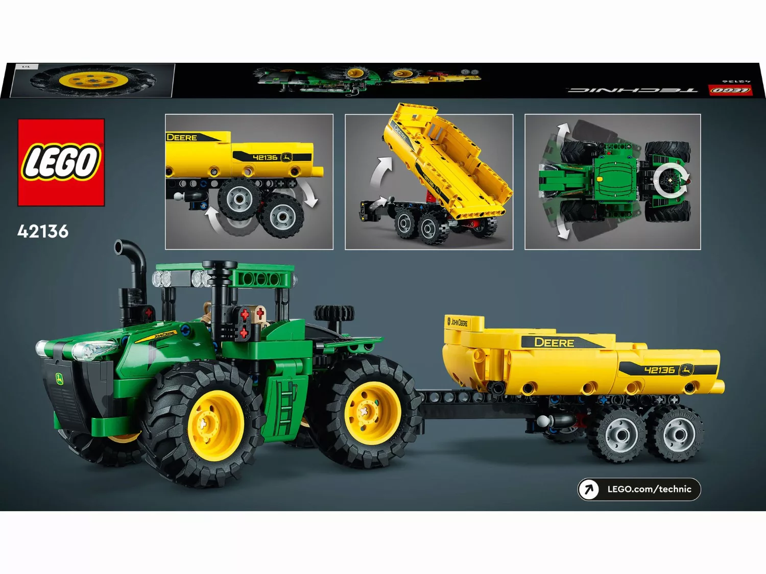 Lego® 42136 - Technic John Deere 9620r 4wd Tractor günstig online kaufen