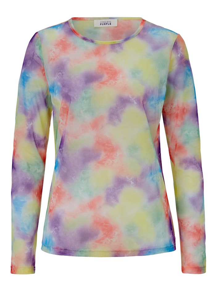 Meshshirt CONLEYS PURPLE Multicolor günstig online kaufen