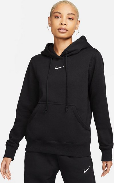 Nike Kapuzensweatshirt W NSW PHNX FLC STD PO HOODIE BLACK/SAIL günstig online kaufen