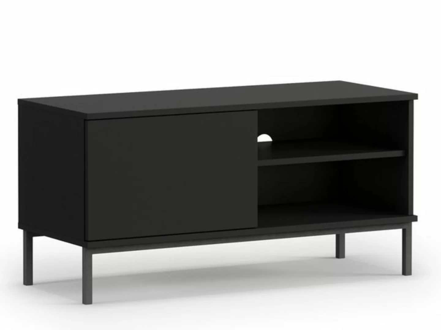 Compleo TV-Schrank klein MENS, TV-Möbel 100 cm breit, Modern Wohnzimmer günstig online kaufen