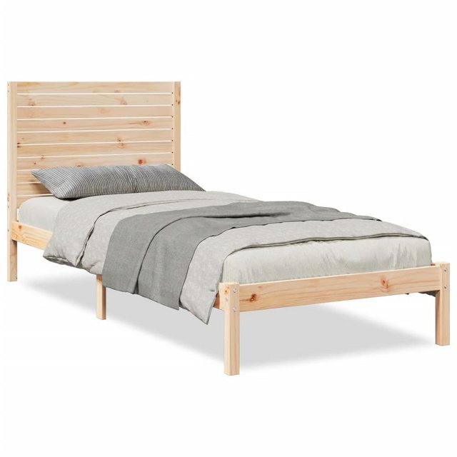 vidaXL Bett, Massivholzbett Extra Lang ohne Matratze 90x210 cm günstig online kaufen