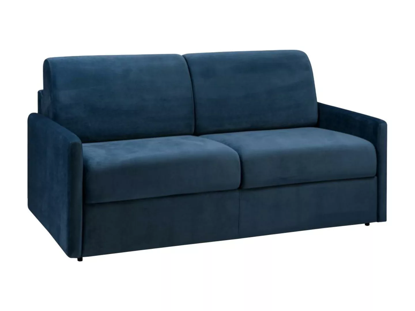 Schlafsofa 3-Sitzer - Liegefläche: 140 cm - Matratzenhöhe: 14 cm - Samt - D günstig online kaufen