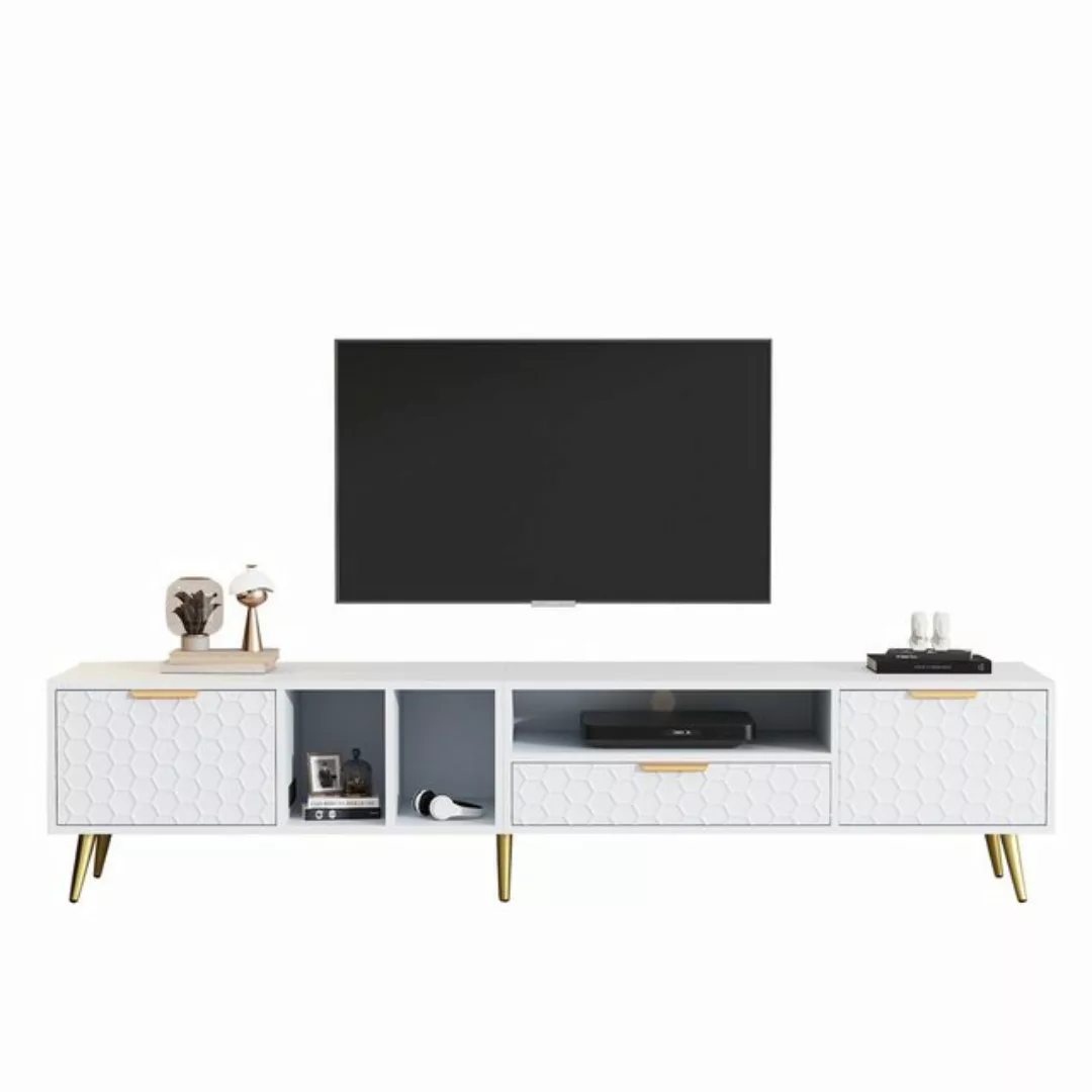 autolock TV-Schrank Moderner luxuriöser TV-Ständer(180*40*41cm) mit mattem günstig online kaufen