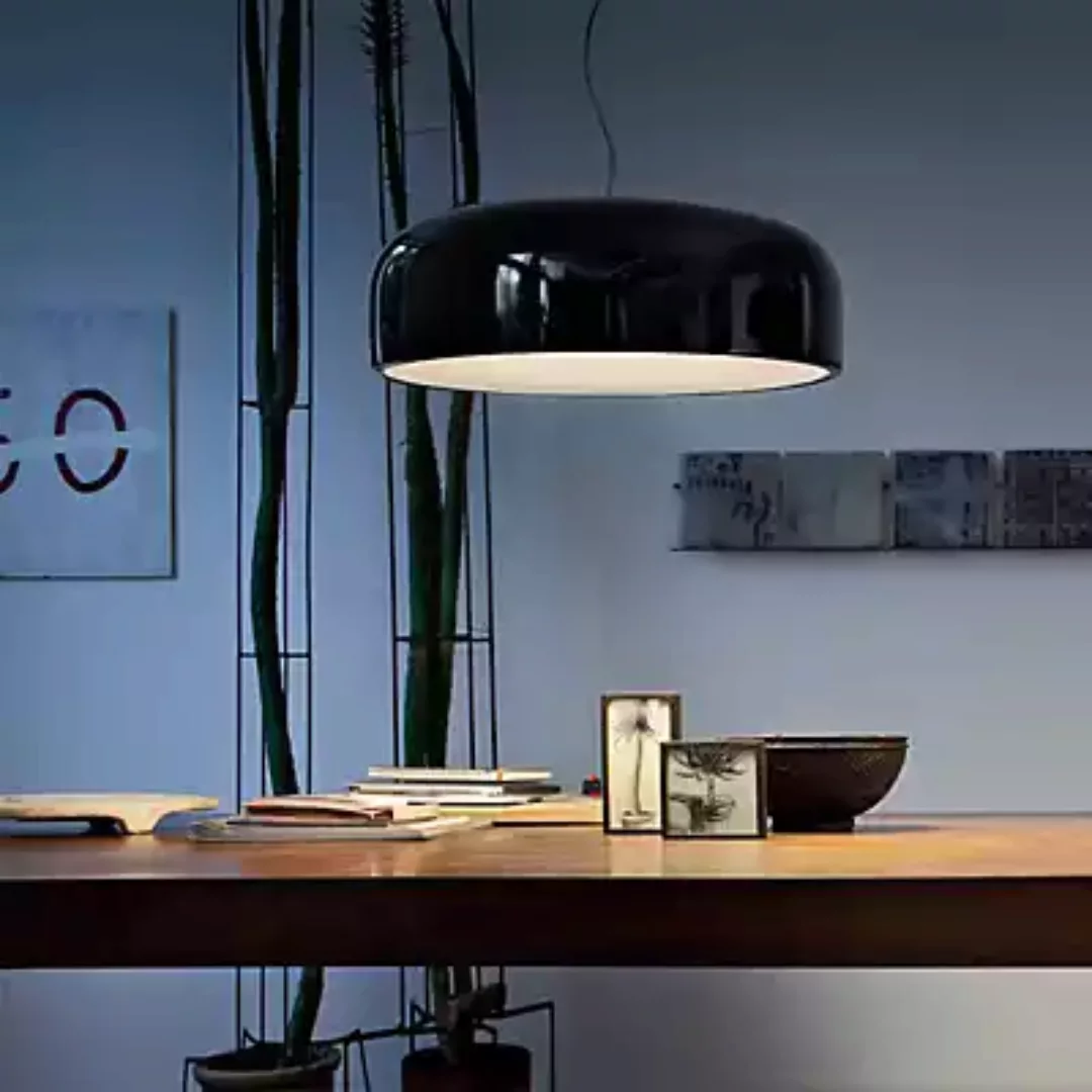 Flos Smithfield Pendelleuchte LED, schwarz glänzend - dali - B-Ware - leich günstig online kaufen