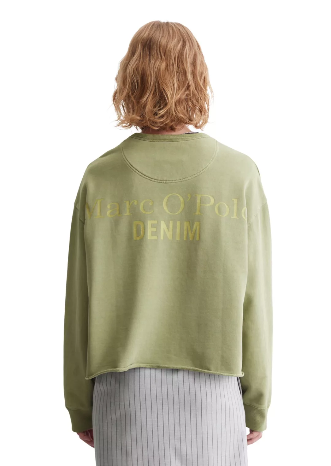 Marc OPolo DENIM Sweatshirt "aus Organic Cotton" günstig online kaufen