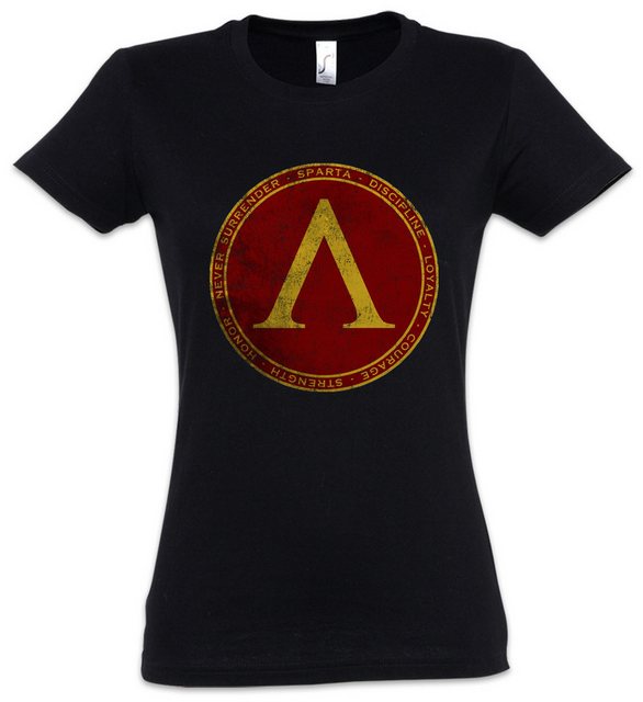 Urban Backwoods Print-Shirt Sparta Damen T-Shirt Logo Insignia Zeichen 300 günstig online kaufen