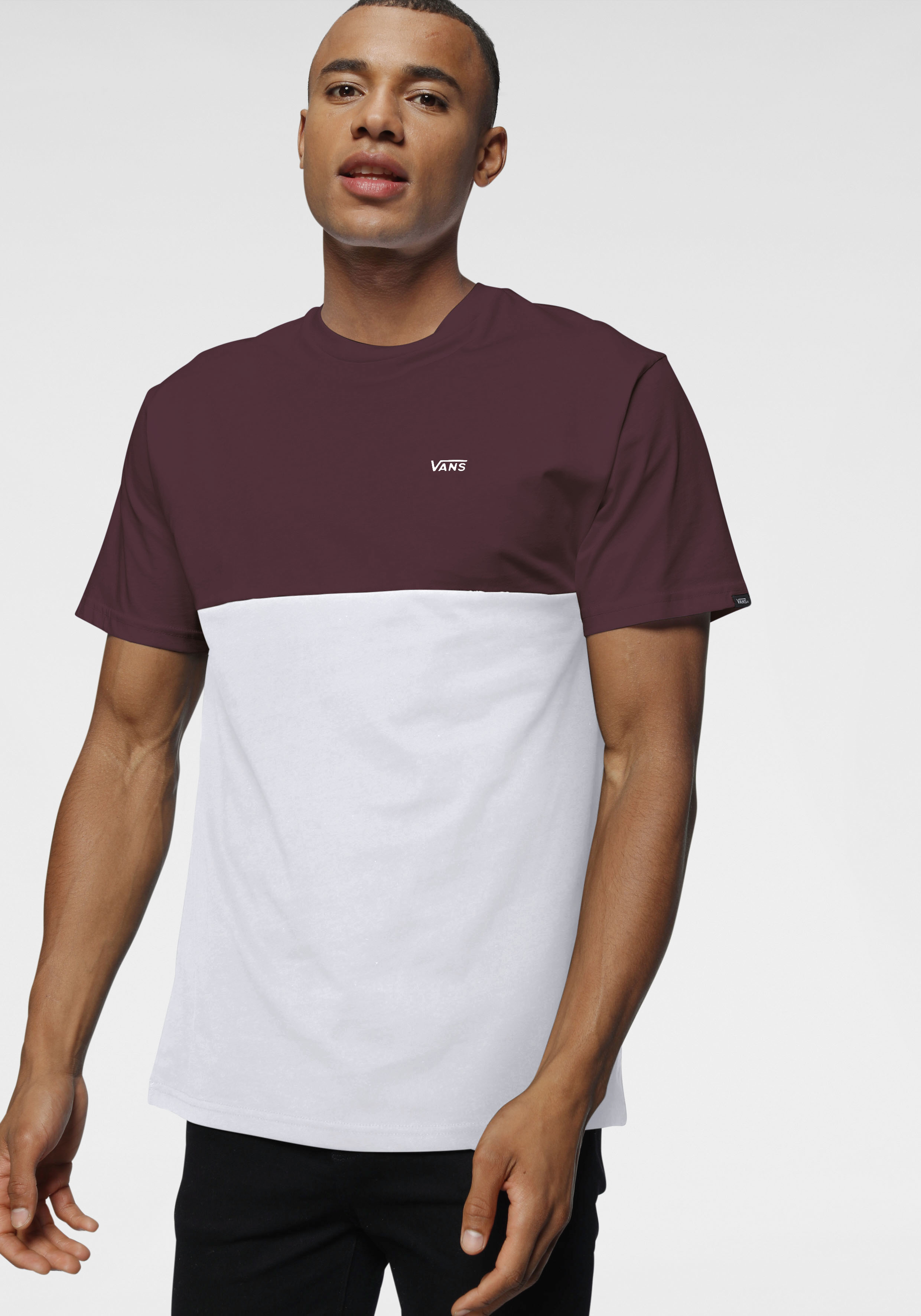 Vans T-Shirt "COLOR BLOCK" günstig online kaufen