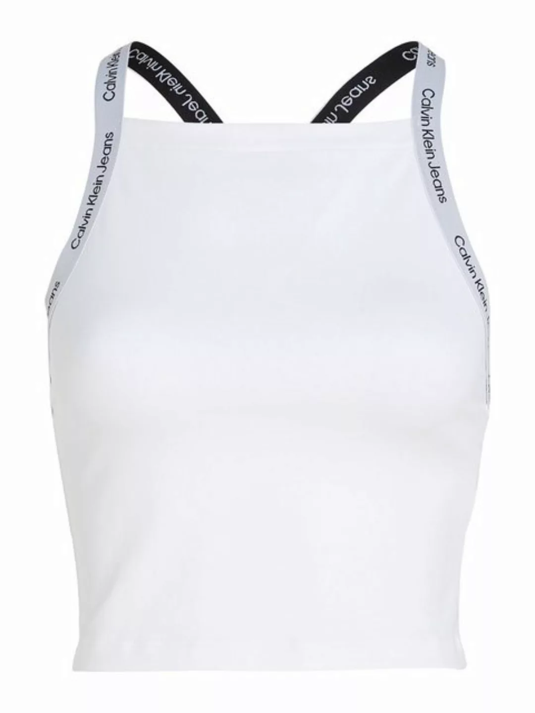 Calvin Klein Jeans Spaghettitop LOGO ELASTIC STRAPPY TOP mit Logoschriftzug günstig online kaufen