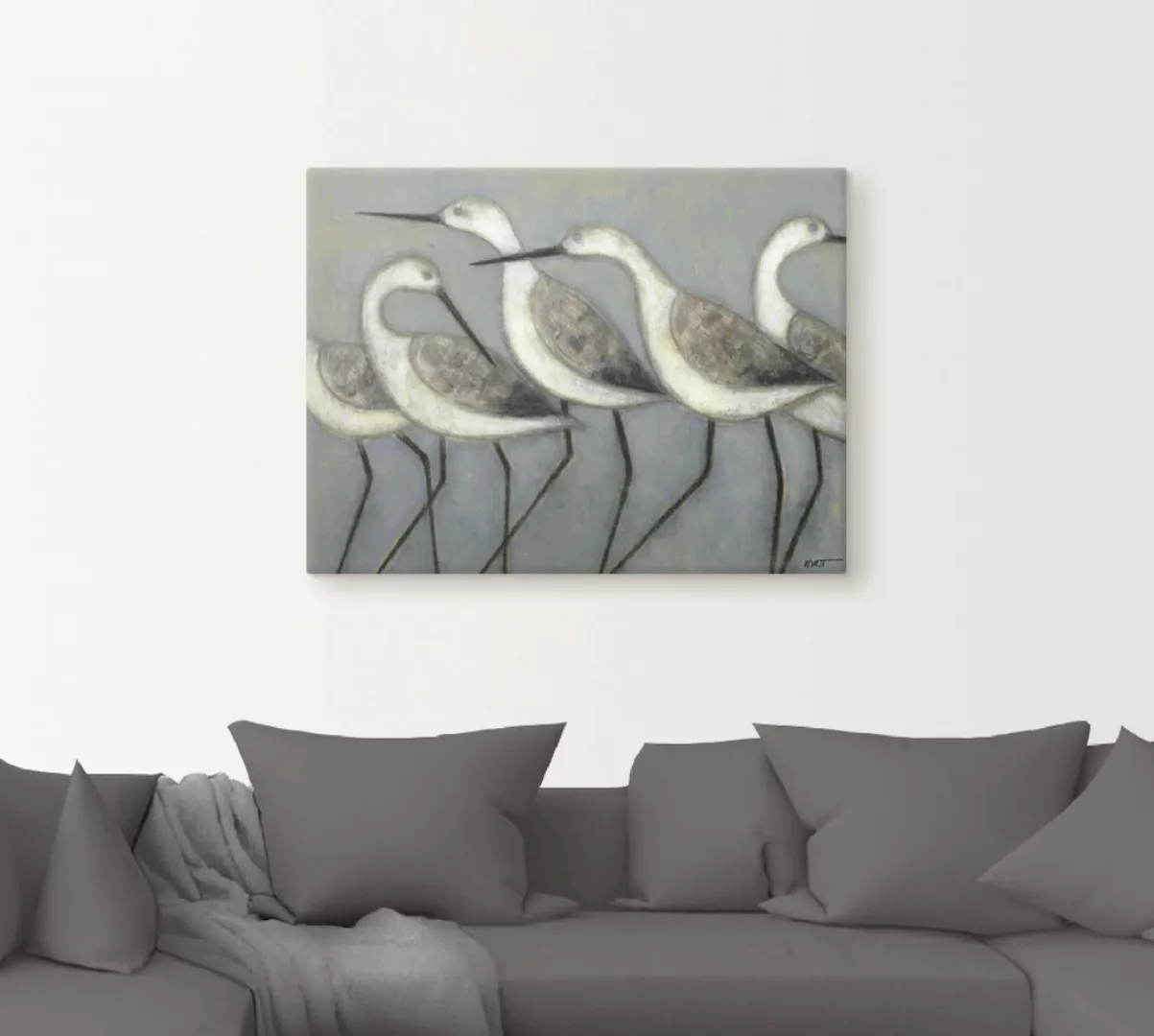 Artland Wandbild »Küstenvögel I«, Vögel, (1 St.), als Alubild, Outdoorbild, günstig online kaufen