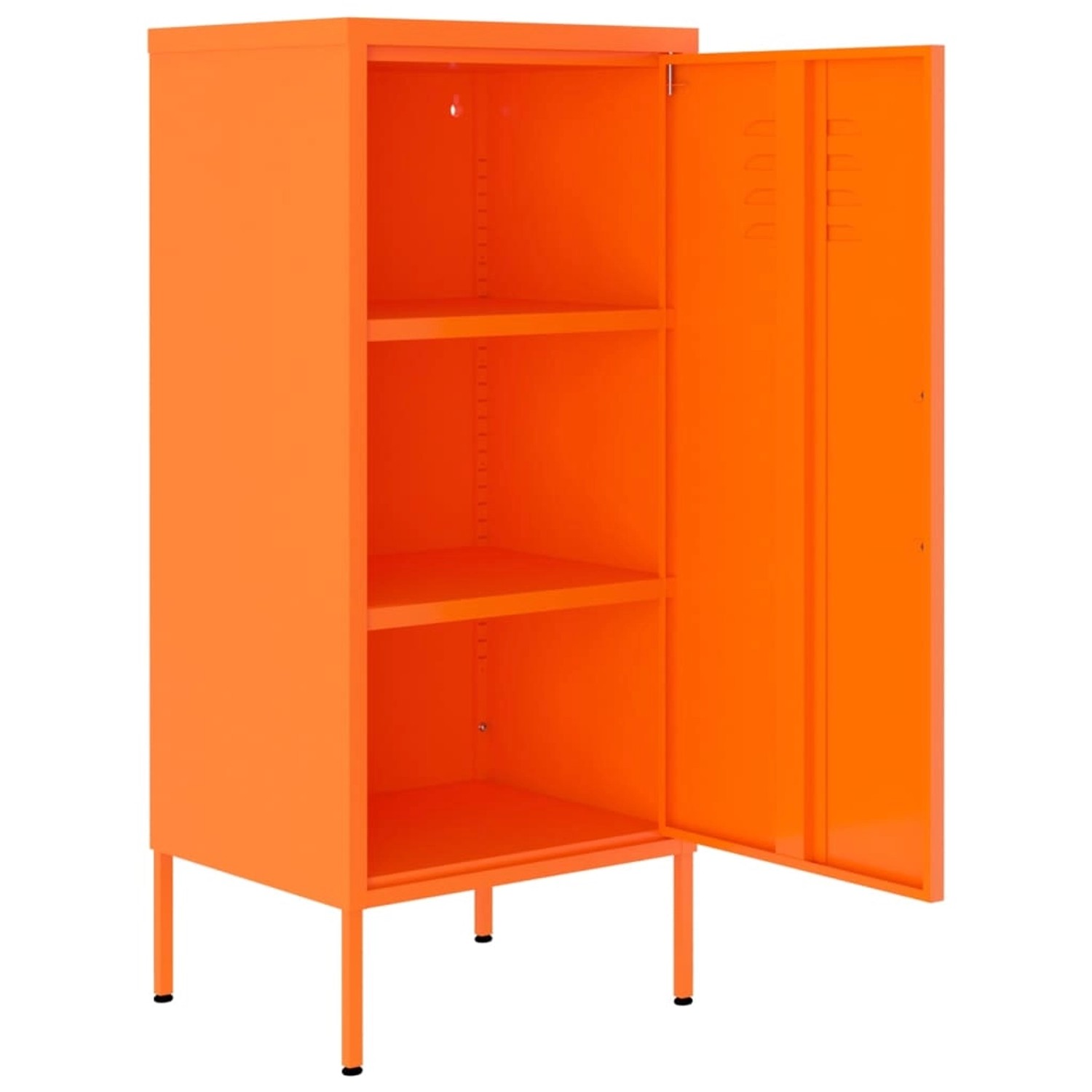 vidaXL Aktenschrank Lagerschrank Orange 42,5x35x101,5 cm Stahl günstig online kaufen