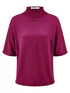 Pullover Stehkragen Peter Hahn pink günstig online kaufen