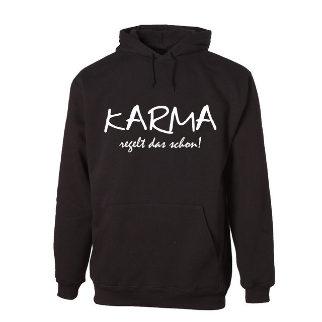 G-graphics Hoodie Karma regelt das schon! Unisex mit trendigem Frontprint m günstig online kaufen