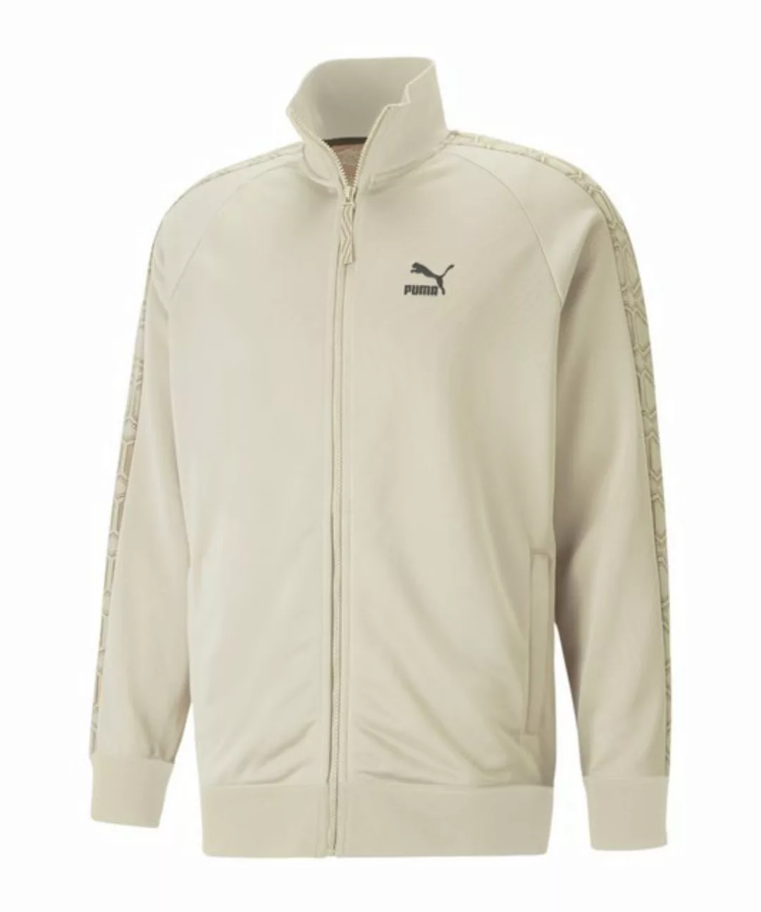 PUMA Sweatjacke T7 TREND 7ETTER Jacke Beige günstig online kaufen