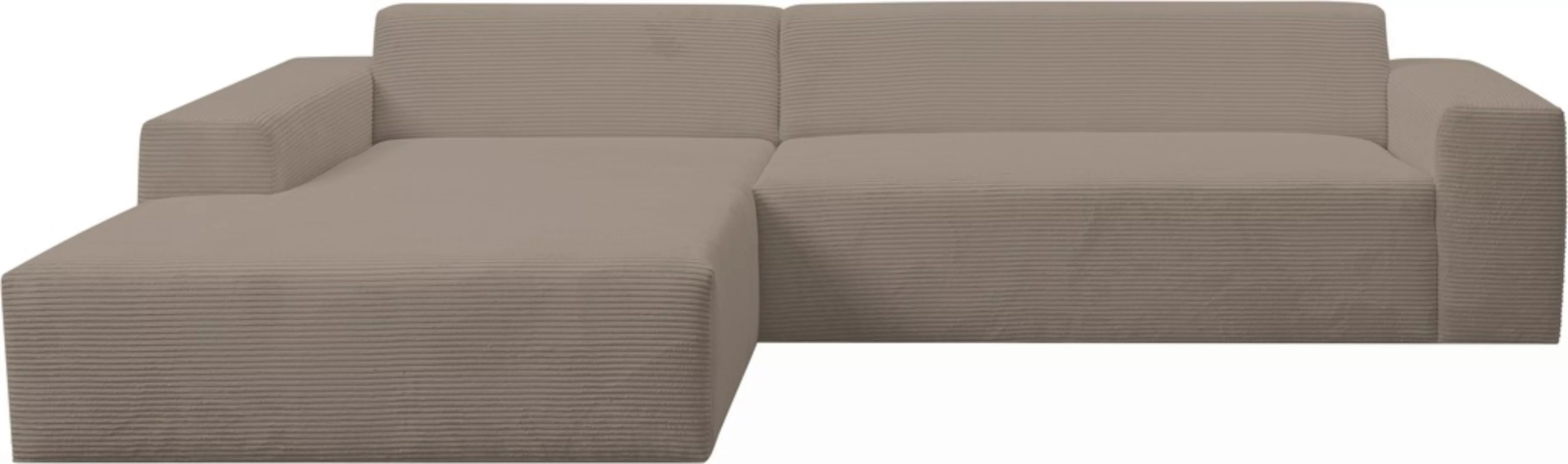 WERK2 Ecksofa "Zeus-XL, Mega-Sofa mit großer Sitztiefe, Stellmaße 311cm x 2 günstig online kaufen