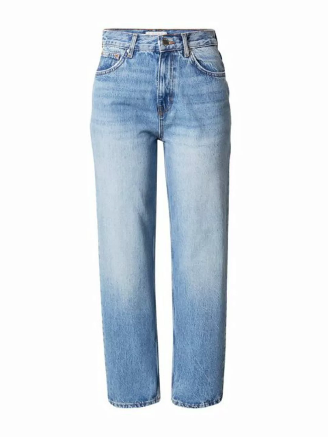 Only Damen Jeans ONLROBYN DOT536 - Straight Fit - Blau - Medium Blue Denim günstig online kaufen