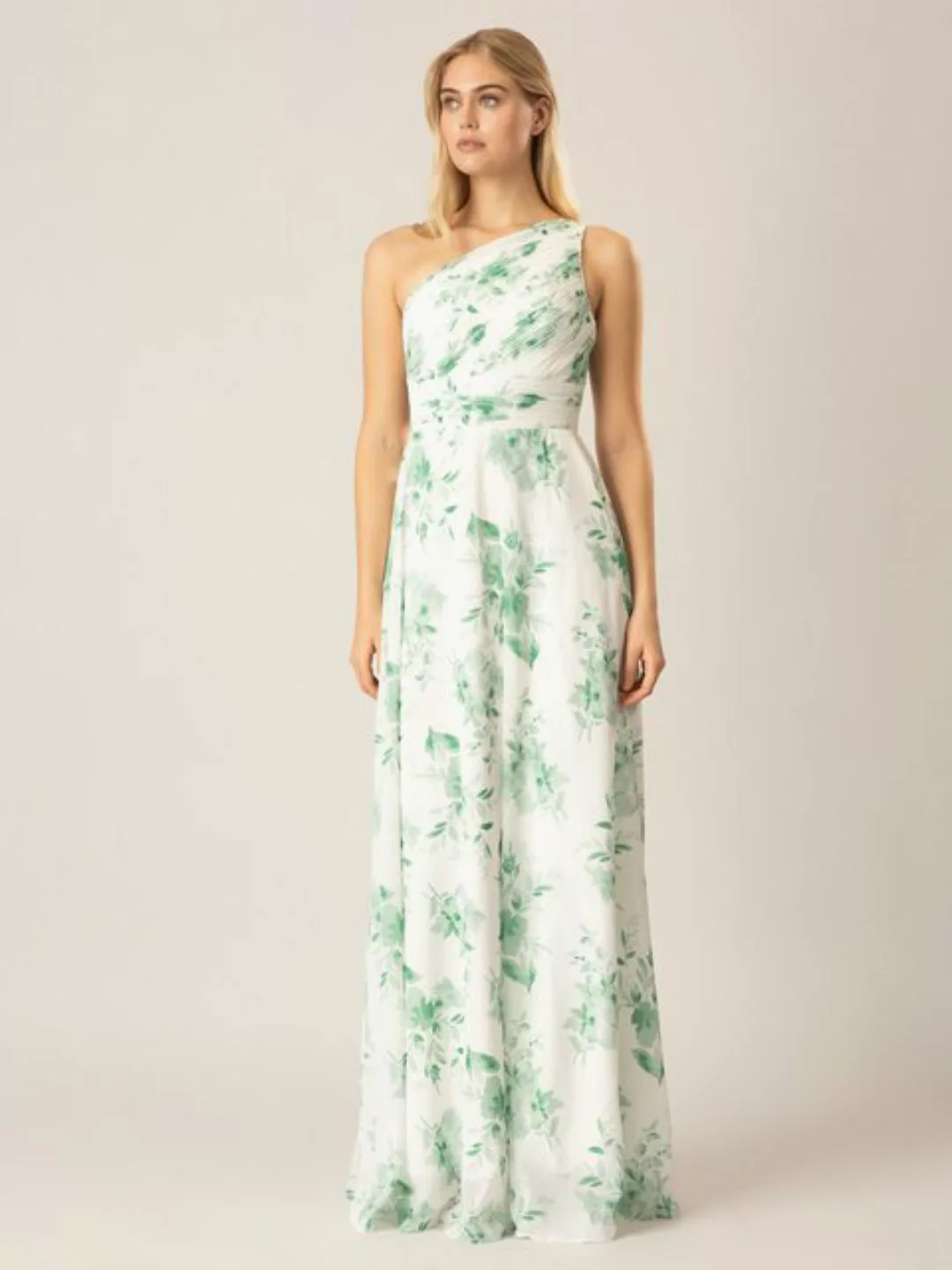 Apart Abendkleid aus hochwertigem Polyester Material mit Rückenausschnitt günstig online kaufen