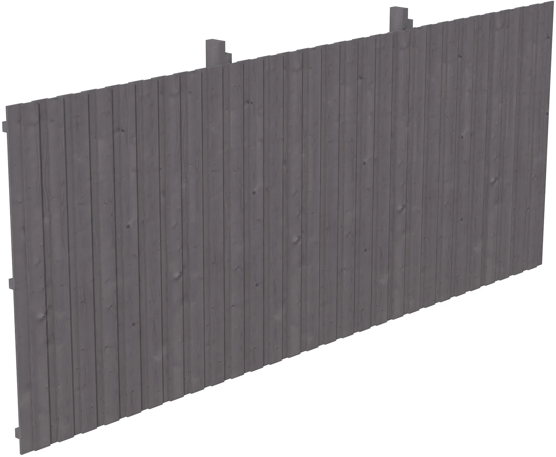 Skan Holz Rückwand Deckelschalung 550 x 220 cm Fichte Schiefergrau günstig online kaufen