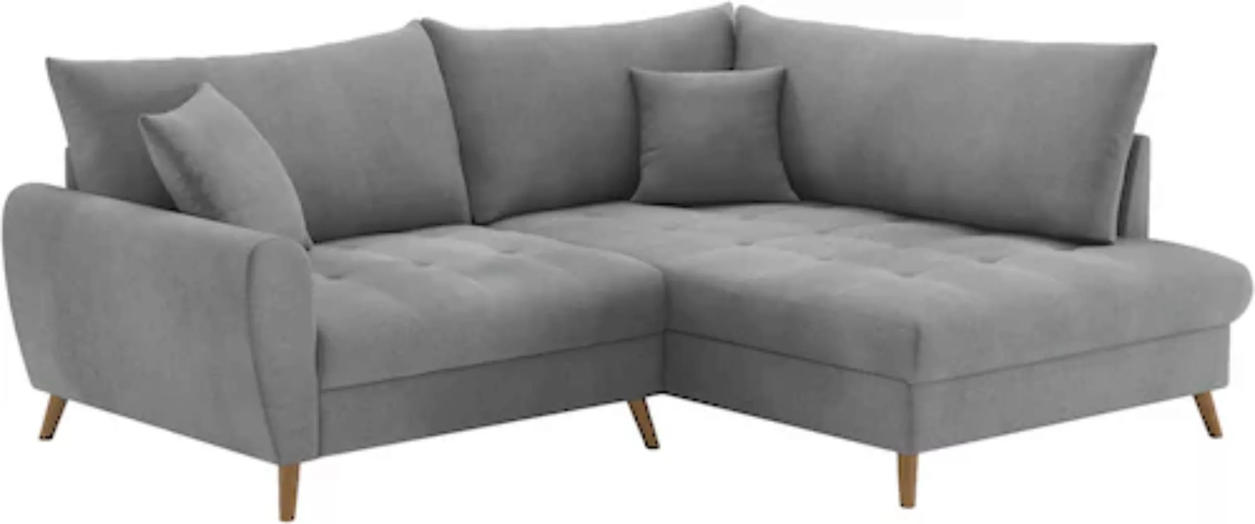 Mr. Couch Ecksofa "Blackburn II, L-Form", Mit Kaltschaumpolsterung bis 140 günstig online kaufen