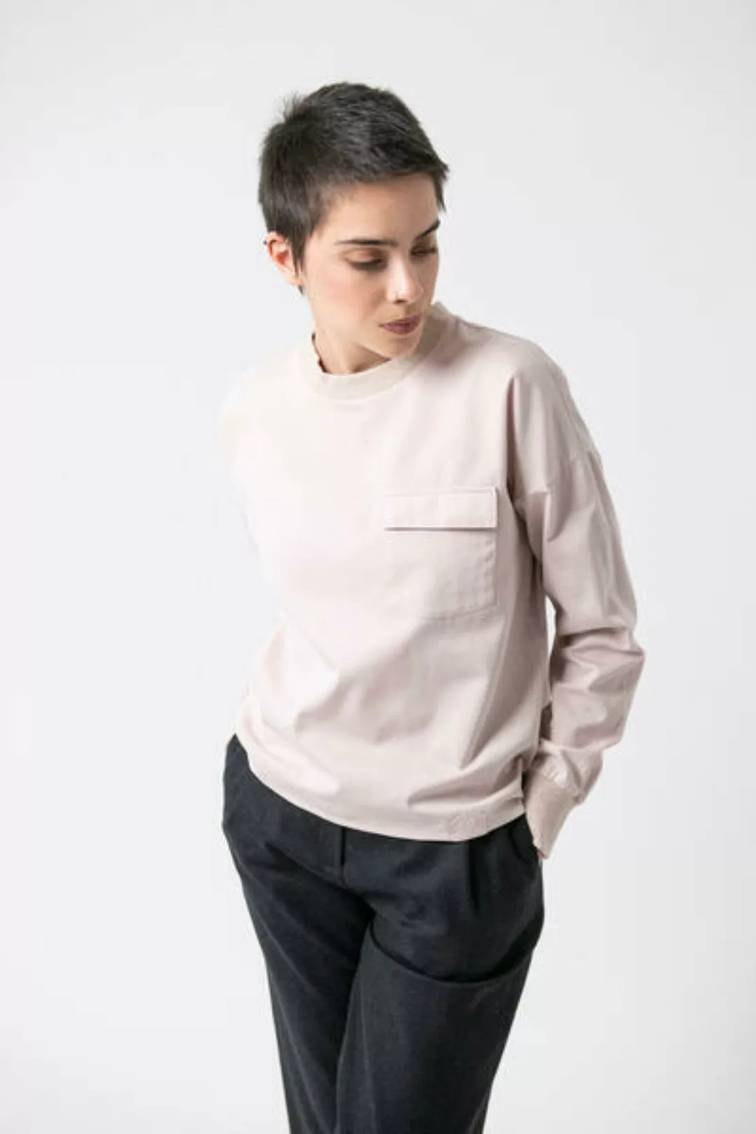 Damen Bluse Clarissa Aus Biobaumwolle -Satin (Kba) günstig online kaufen