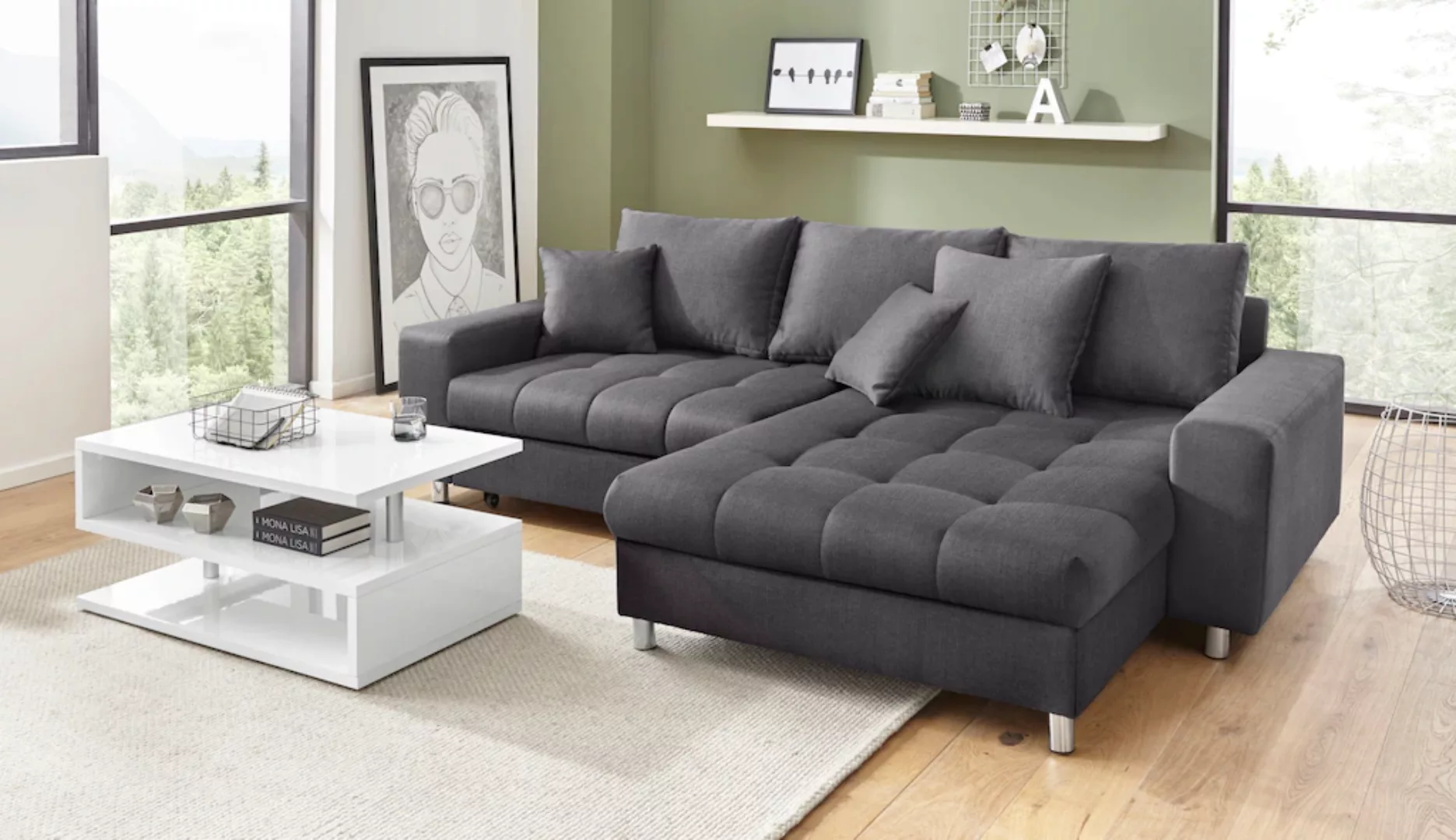 Mr. Couch Ecksofa "Tobi L-Form" günstig online kaufen