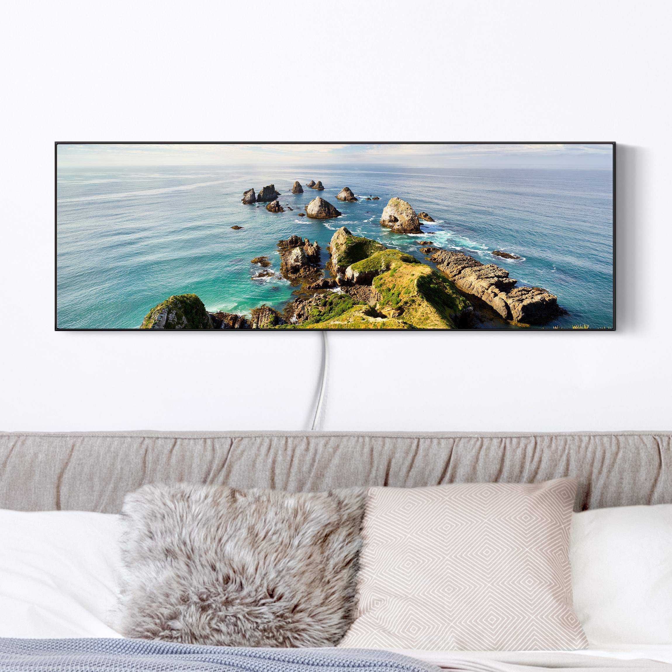 LED-Wechselbild Nugget Point in Neuseeland günstig online kaufen