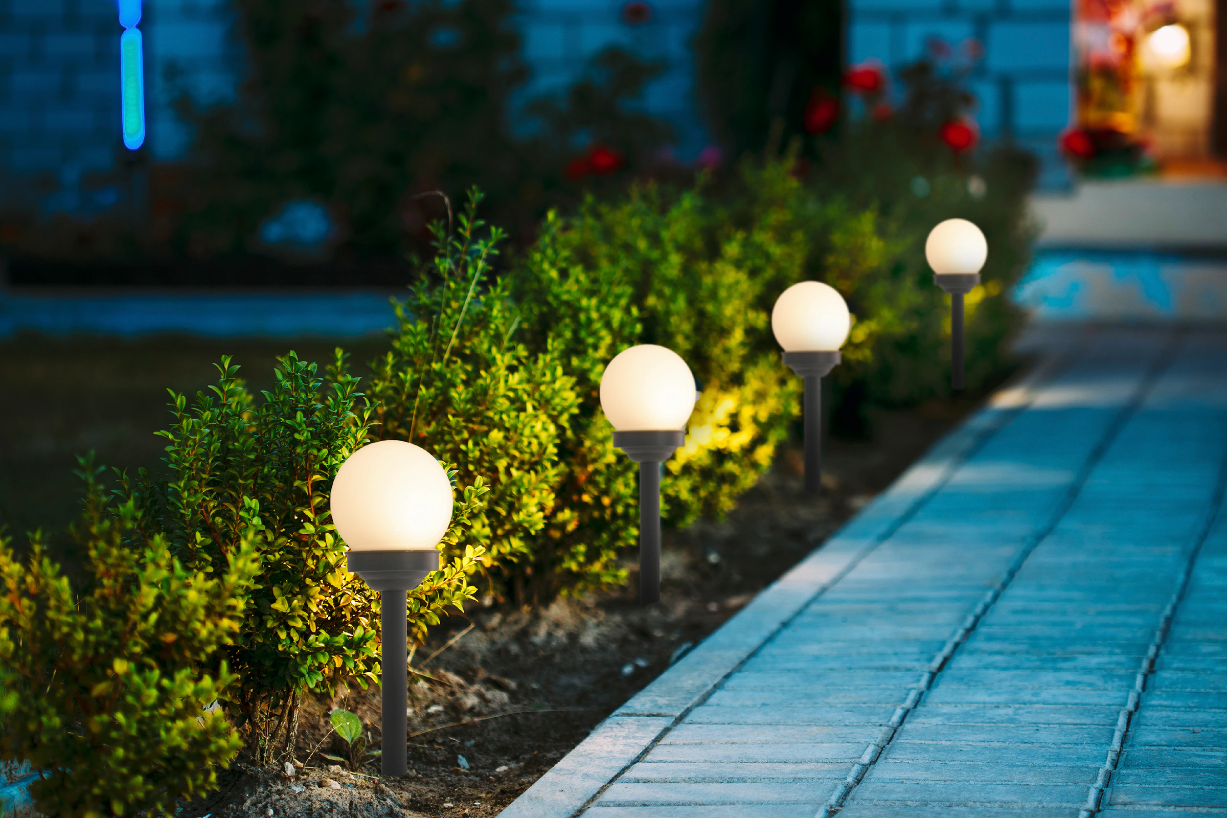 my home LED Gartenleuchte "Malia", 1 flammig, Leuchtmittel LED-Modul  LED f günstig online kaufen