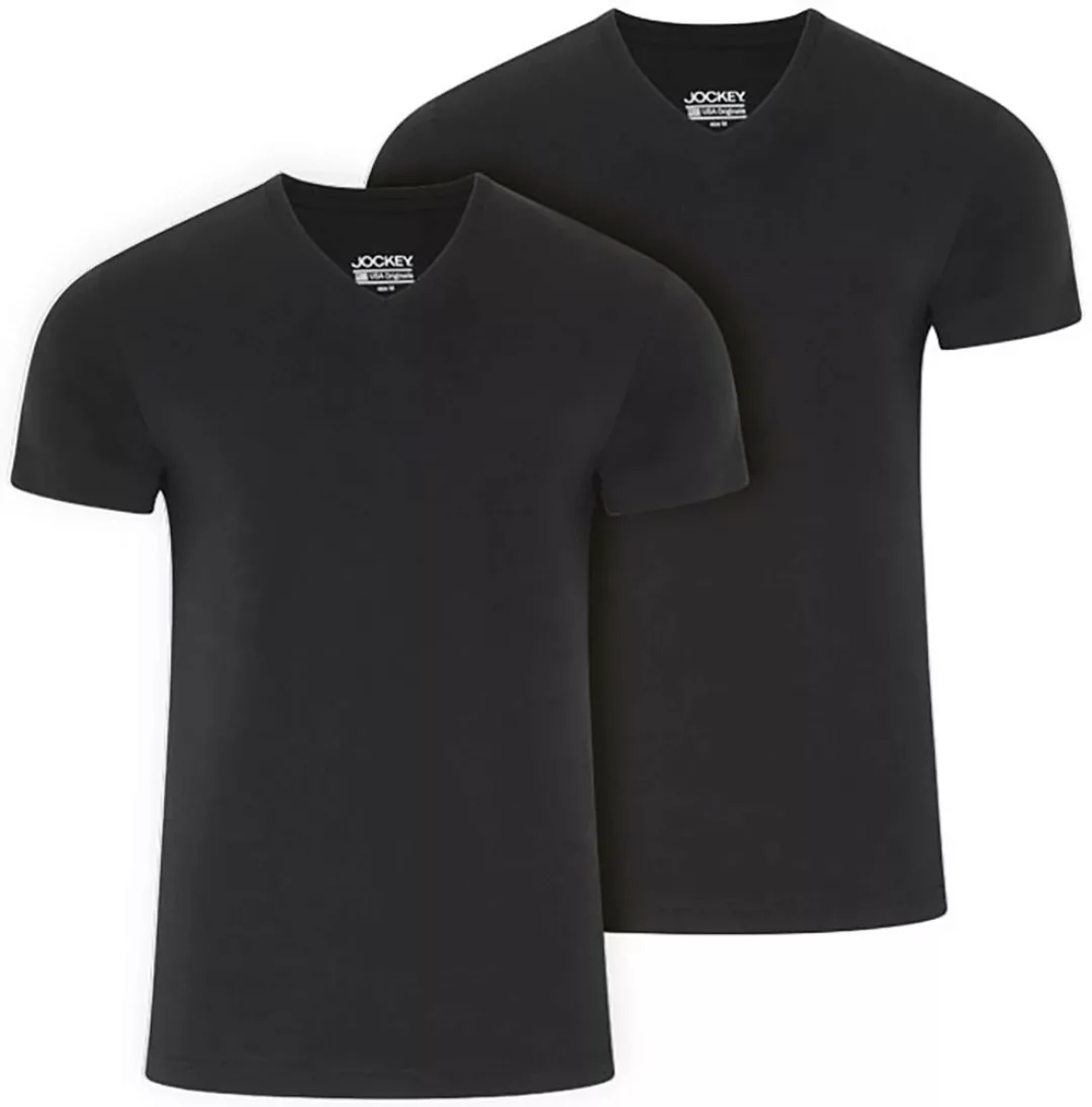 Jockey V-Shirt "American T-Shirt", (2er Pack), lockere Passform günstig online kaufen