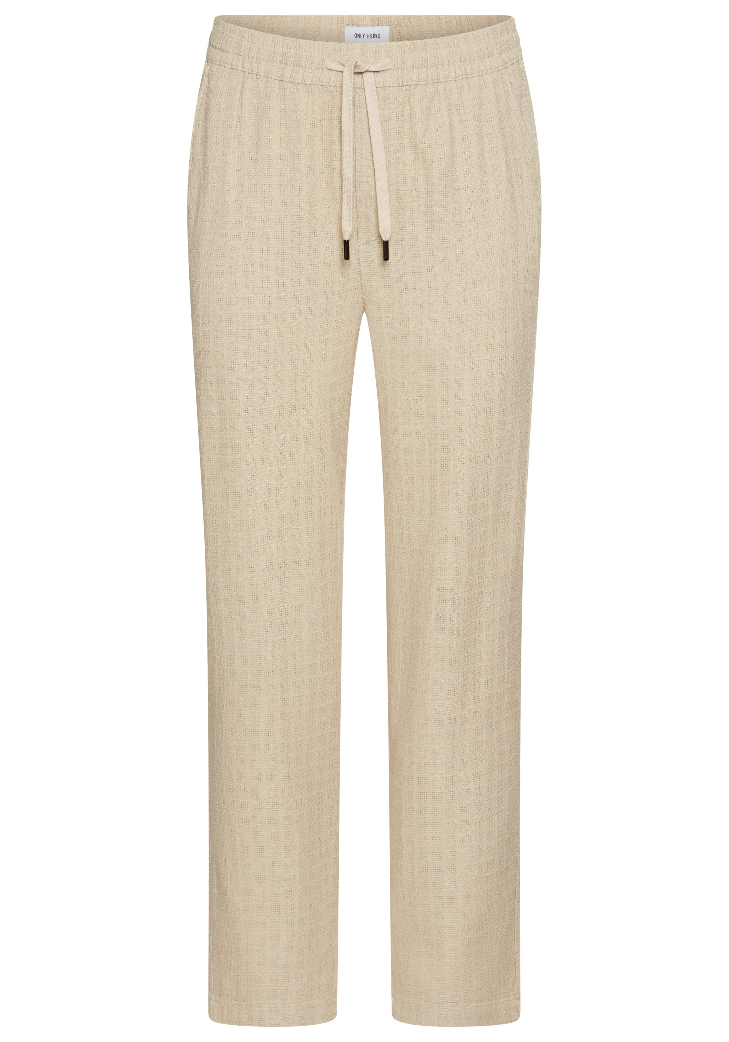 ONLY & SONS Stoffhose ONSSINUS LINEN günstig online kaufen