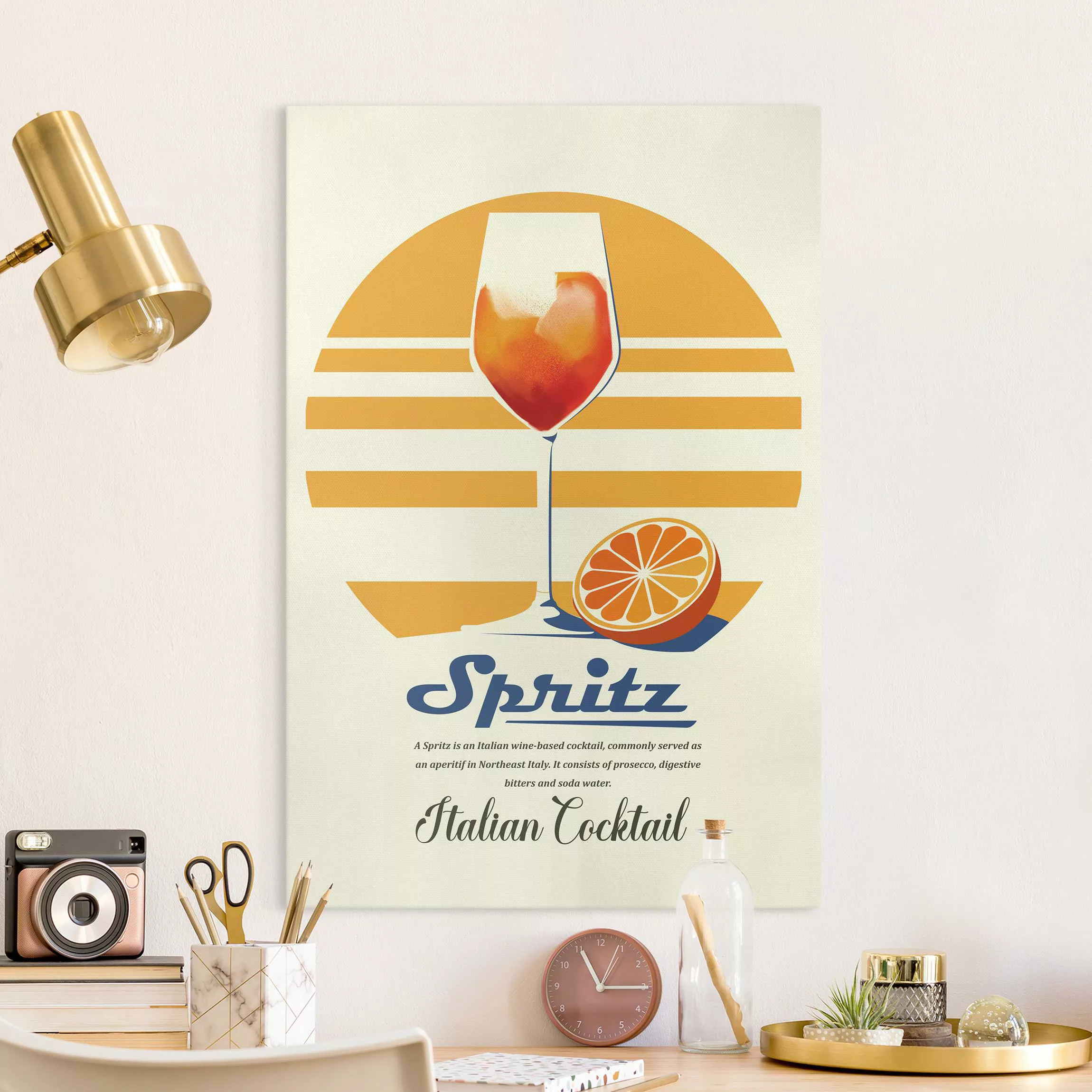 Leinwandbild Aperol Spritz - Italian Cocktail günstig online kaufen