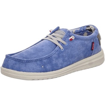 Laufsteg München  Damenschuhe Schnuerschuhe jeans blue washed canvas 2-2-2- günstig online kaufen