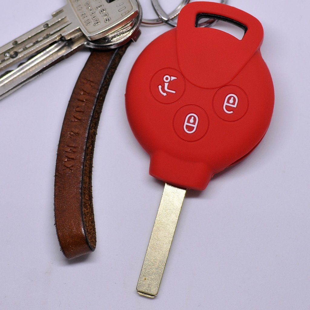 mt-key Schlüsseltasche Autoschlüssel Softcase Silikon Schutzhülle günstig online kaufen