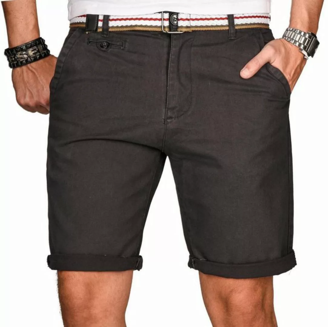 Alessandro Salvarini Shorts ASCamillo inklusive passendem Gürtel günstig online kaufen