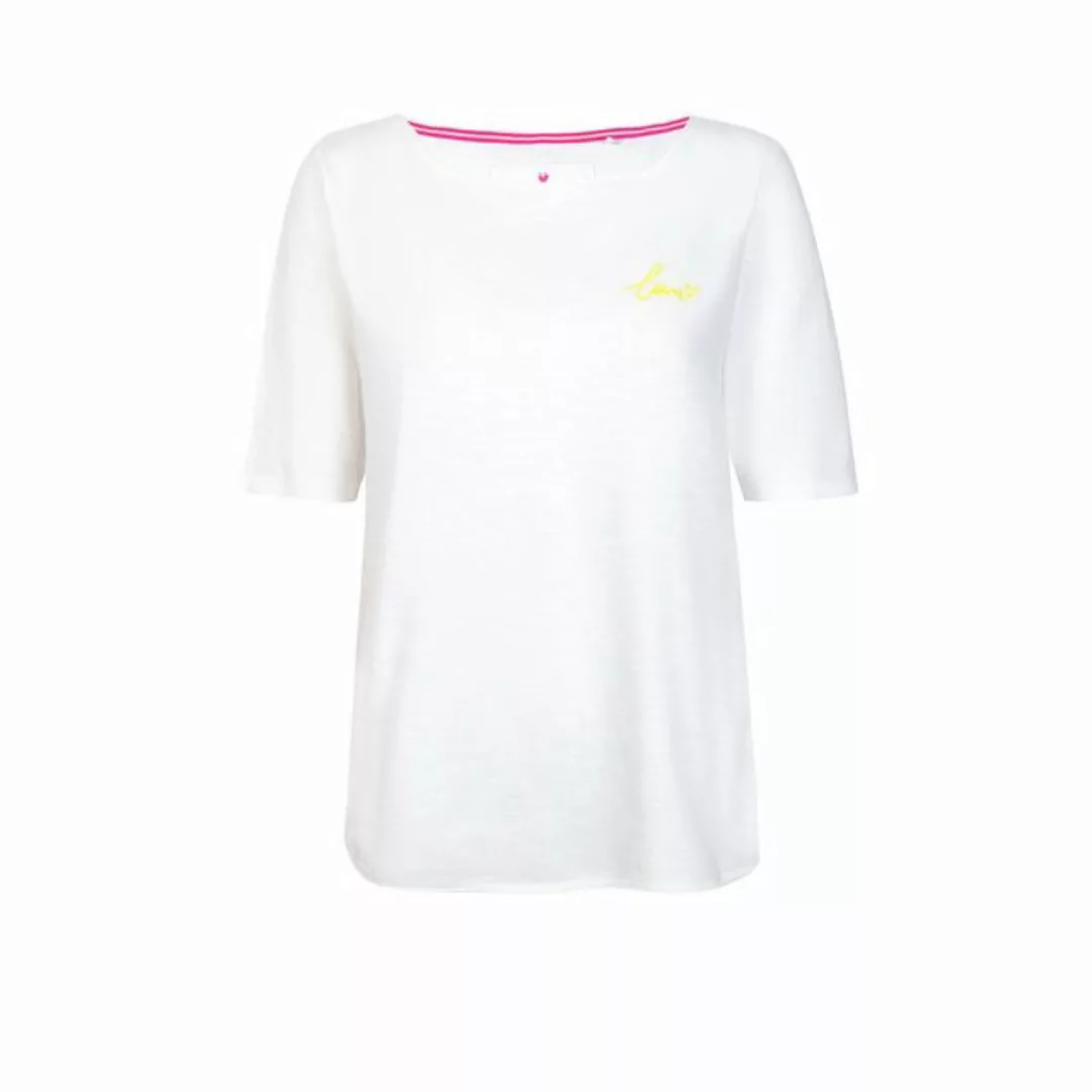 Lieblingsstück T-Shirt CandiceEP mit Stickerei, U-Boot-Ausschnitt mit Rollk günstig online kaufen
