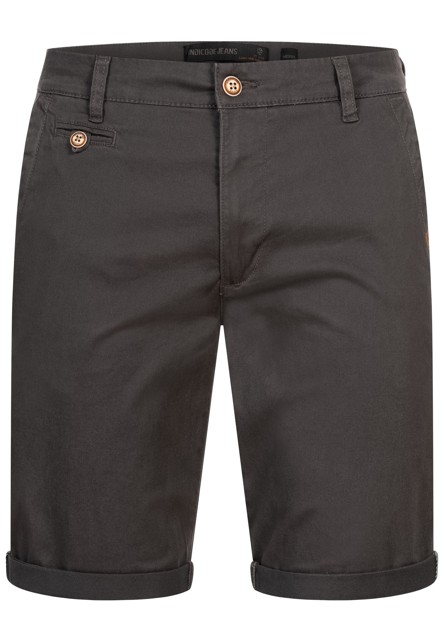 Indicode Chinoshorts Cuba aus Baumwollgemisch günstig online kaufen