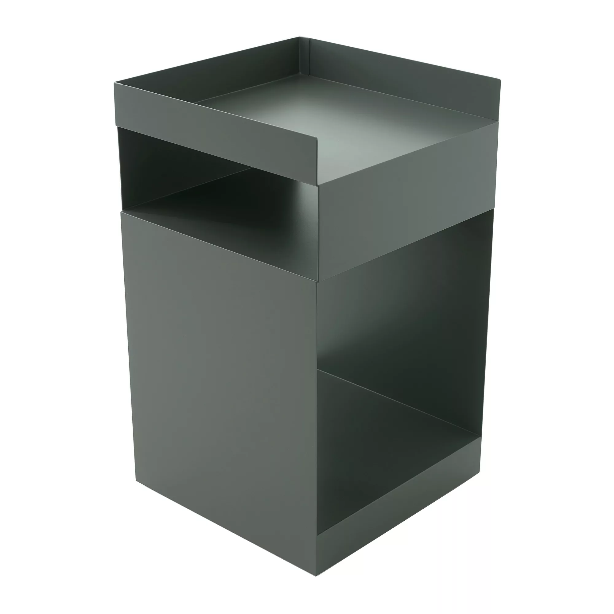 Rollcontainer Rotate SC73 metall grün grau / 35 x 35 x H 59 cm - Stahl - &t günstig online kaufen
