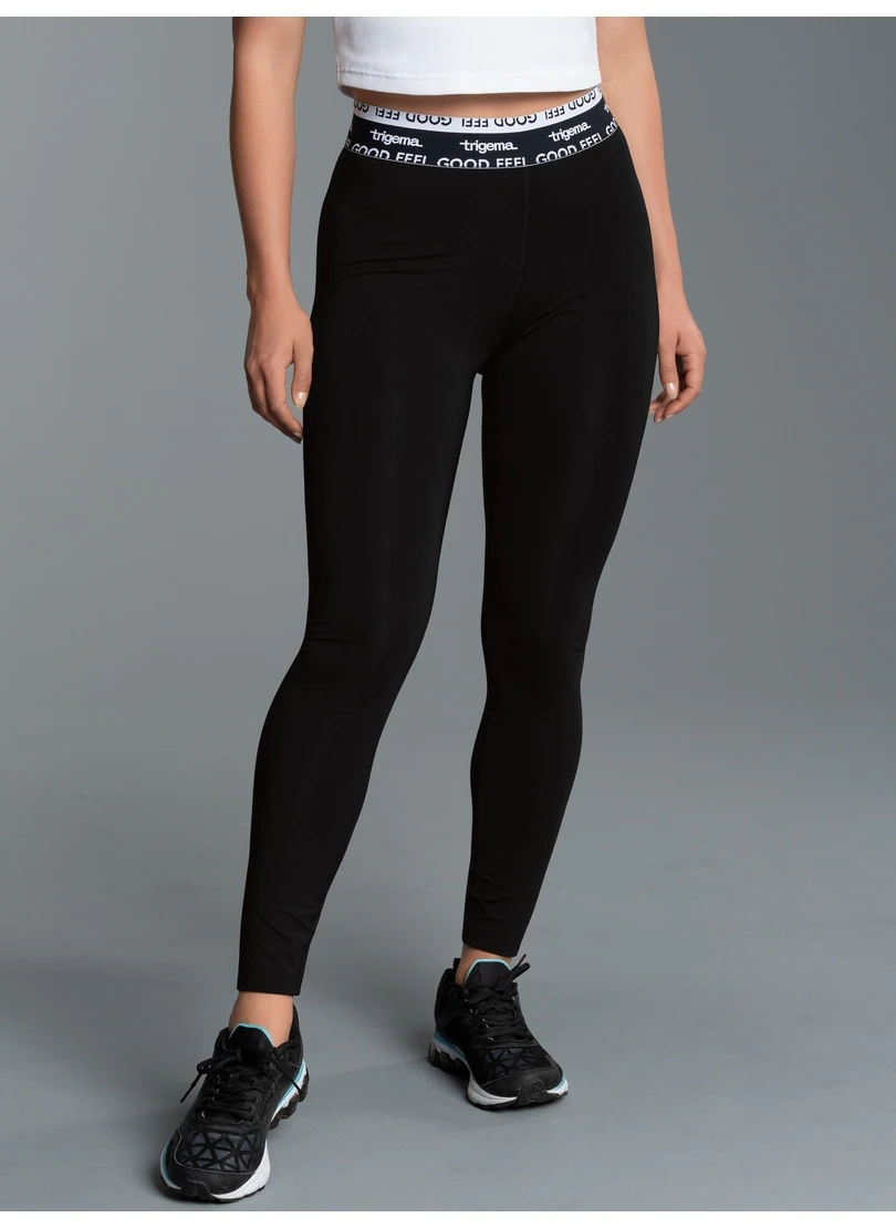 Trigema Leggings "TRIGEMA Sportleggings mit Elastikbund", (1 tlg.) günstig online kaufen