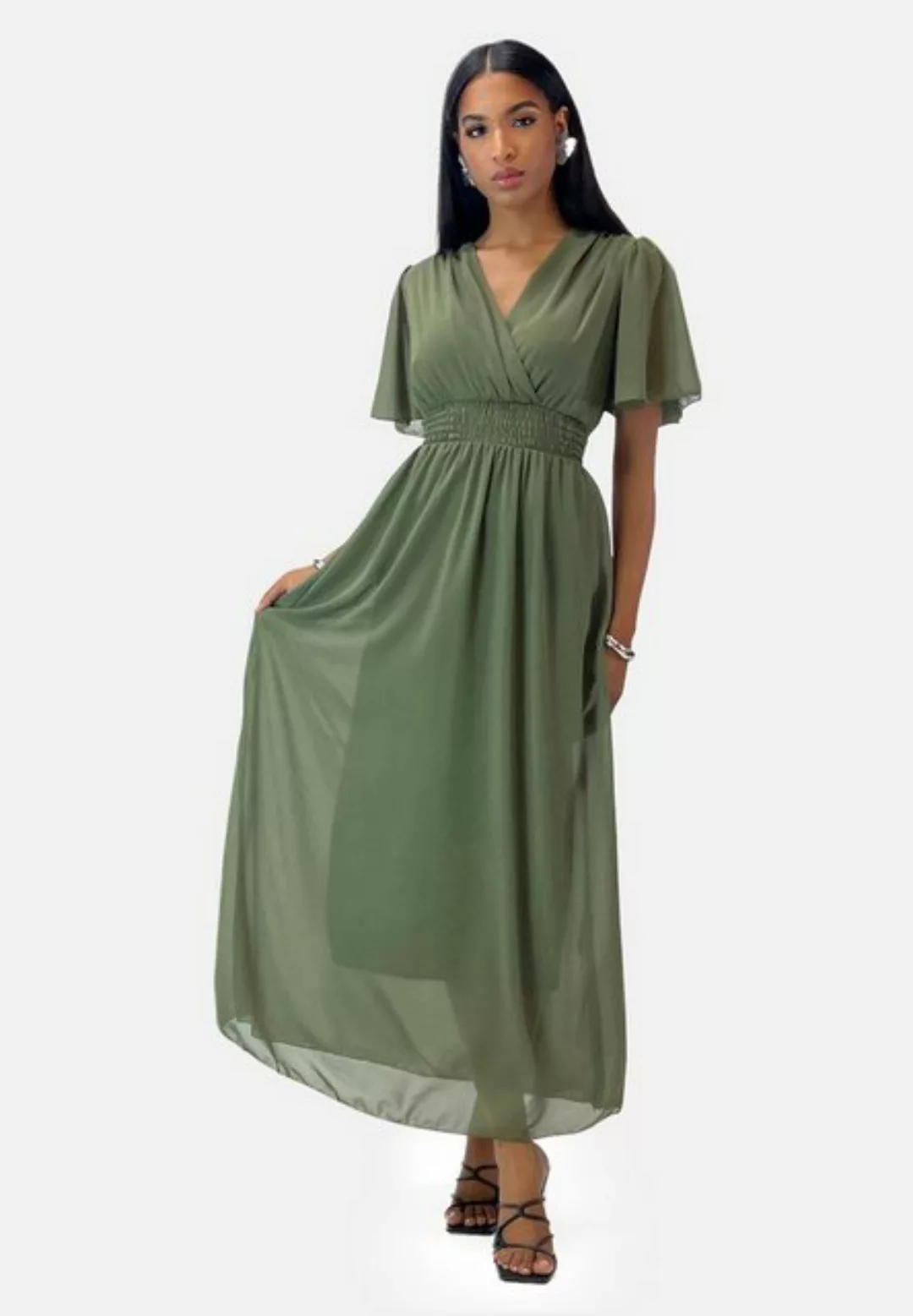 Elara Maxikleid Elara Damen Maxikleid (1-tlg) günstig online kaufen