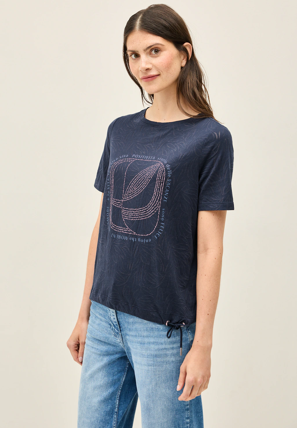 Cecil T-Shirt, im soften Baumwoll-Mix günstig online kaufen