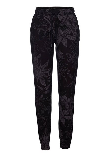 LASCANA Loungehose mit floralem Alloverdruck, Loungeanzug günstig online kaufen