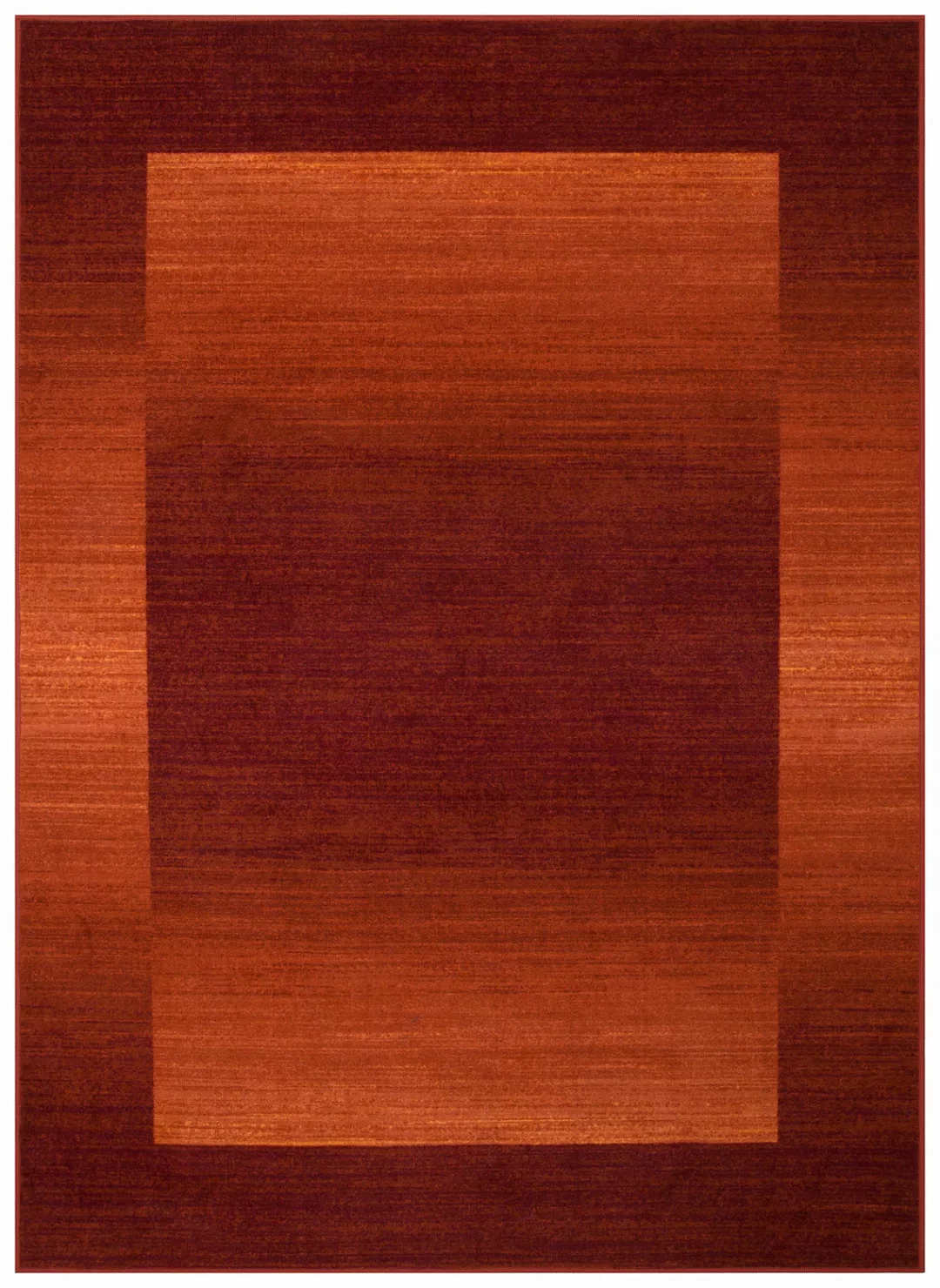 THEKO Teppich »Gabbeh Ideal«, rechteckig, moderner Farbverlauf, mit Bordüre günstig online kaufen