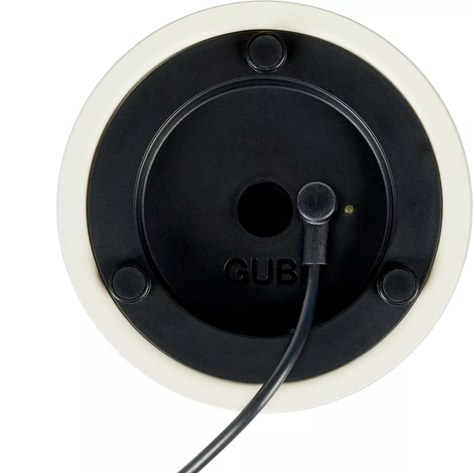 GUBI LED-Akku-Tischleuchte Obello, IP44, Glas gefrostet günstig online kaufen