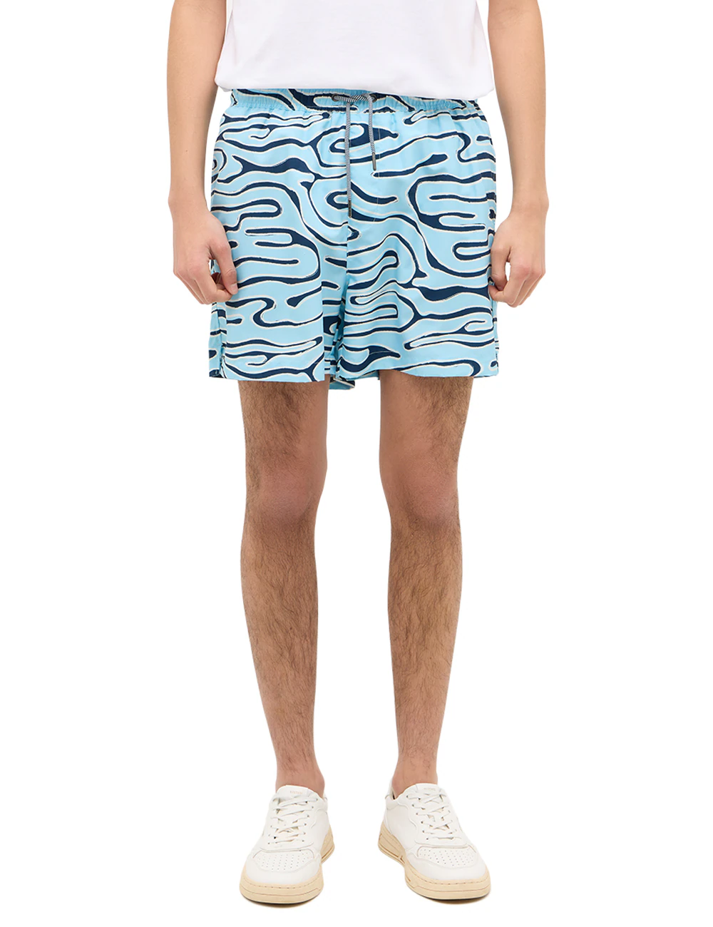 MUSTANG Shorts "Style Oceanside", bedruckt mit Allover-Print günstig online kaufen