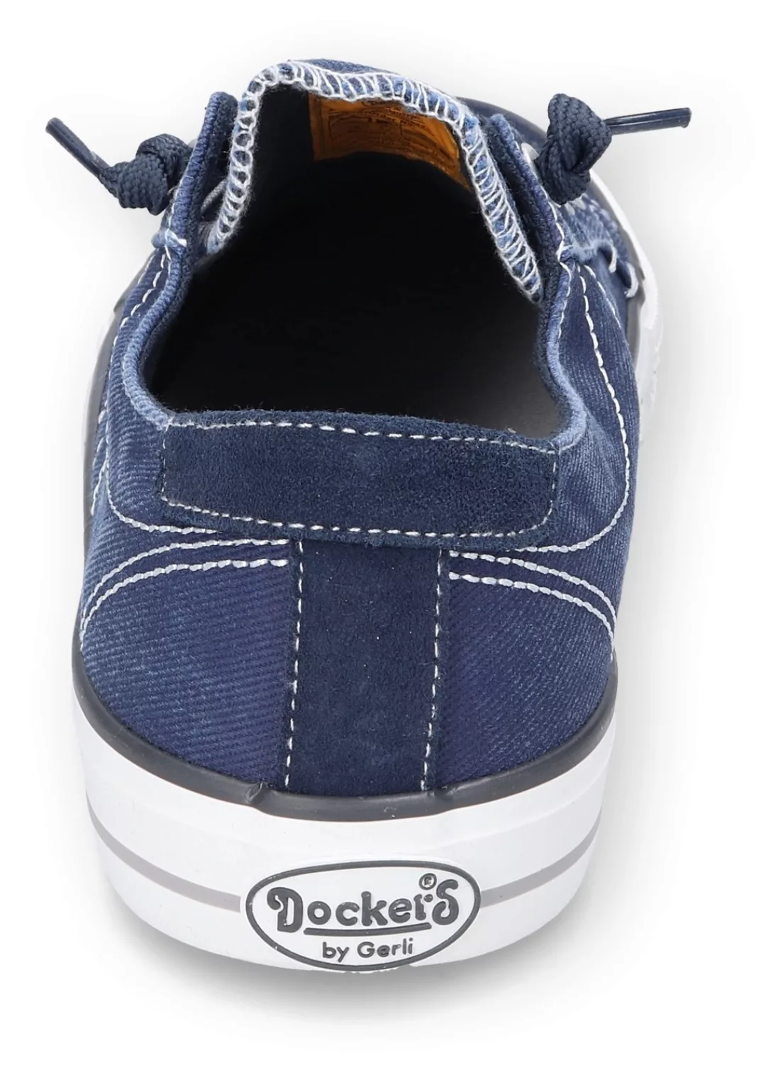 Dockers by Gerli Slip-On Sneaker, Freizeitschuh, Retro Sneaker, Fake Schnür günstig online kaufen