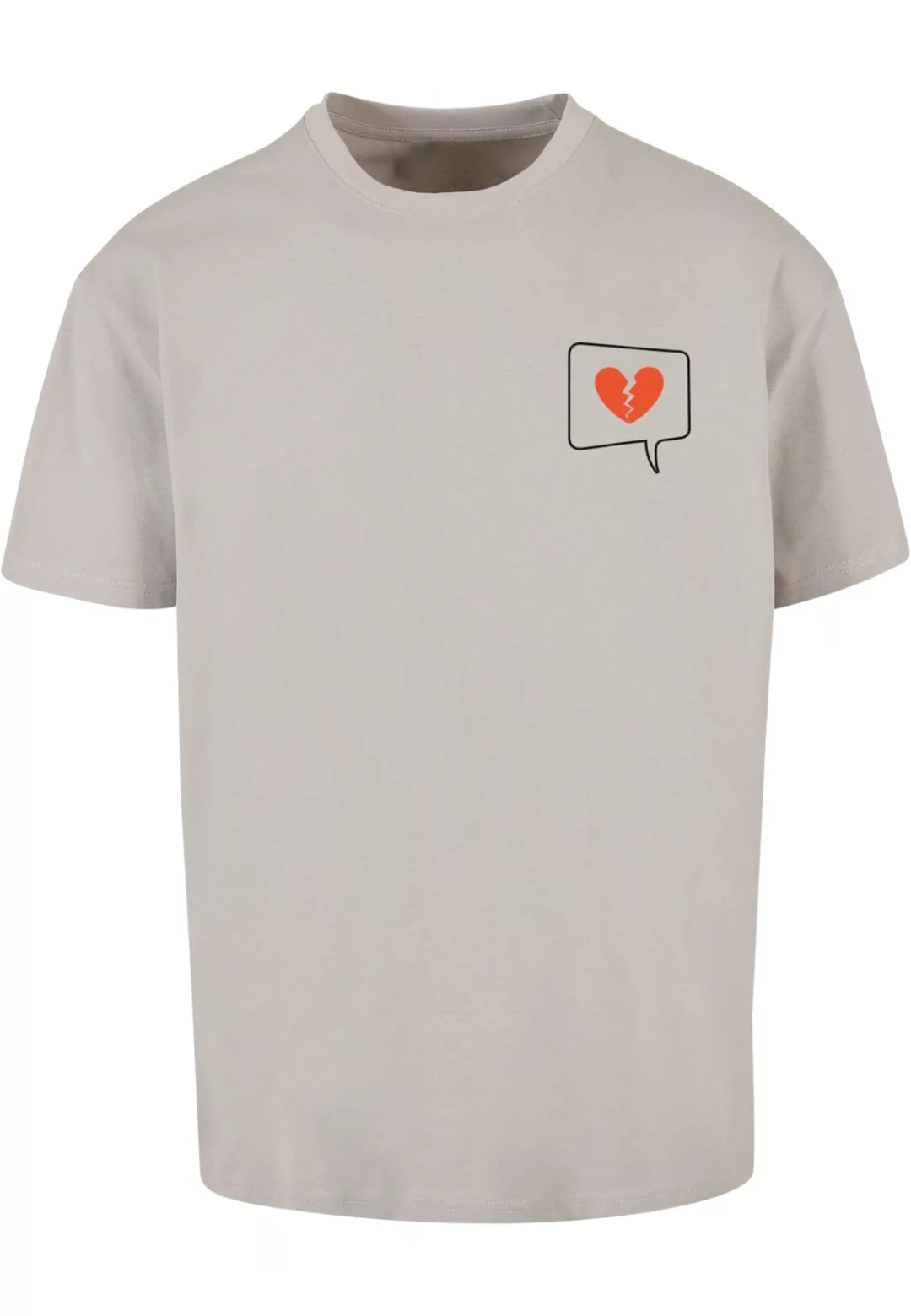 Merchcode T-Shirt "Merchcode Herren Heartbreak Heavy Oversize Tee" günstig online kaufen