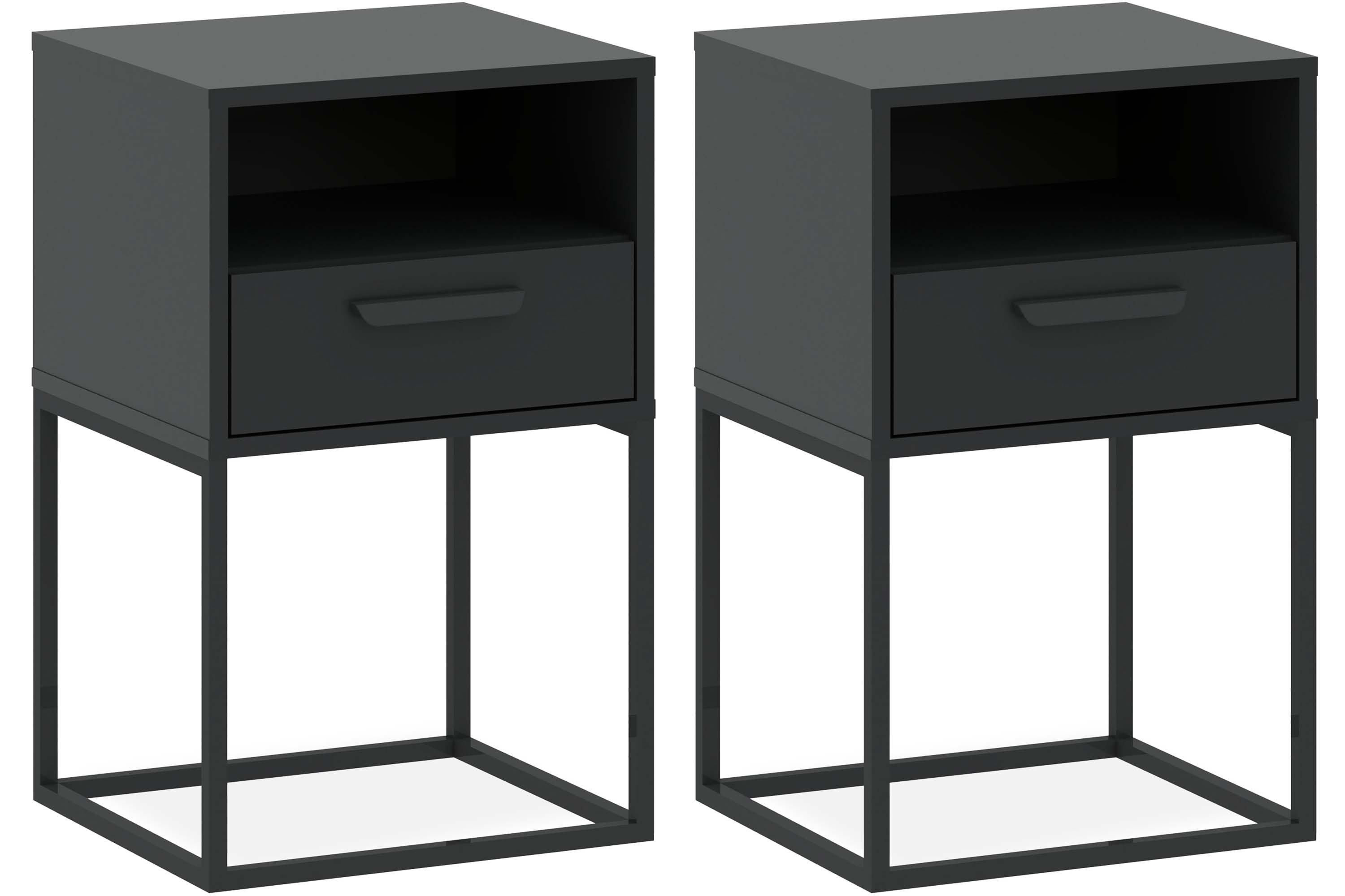 KONSIMO® Nachttisch RECTUS Nachtschrank, Modern, hergestellt günstig online kaufen