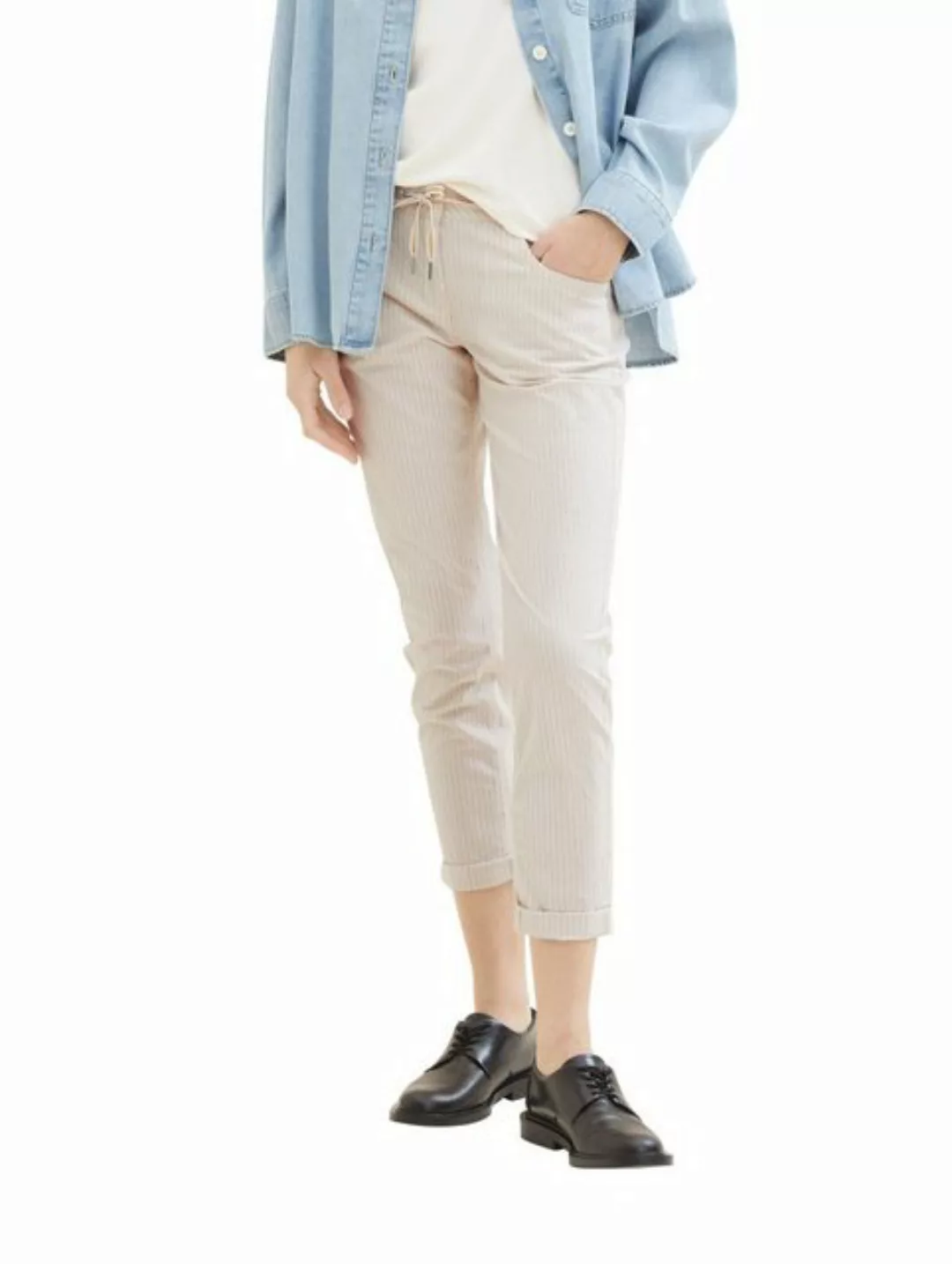 Tom Tailor Damen Hose TAPERED RELAXED - Relaxed Fit - Blau - Sky Captain Bl günstig online kaufen