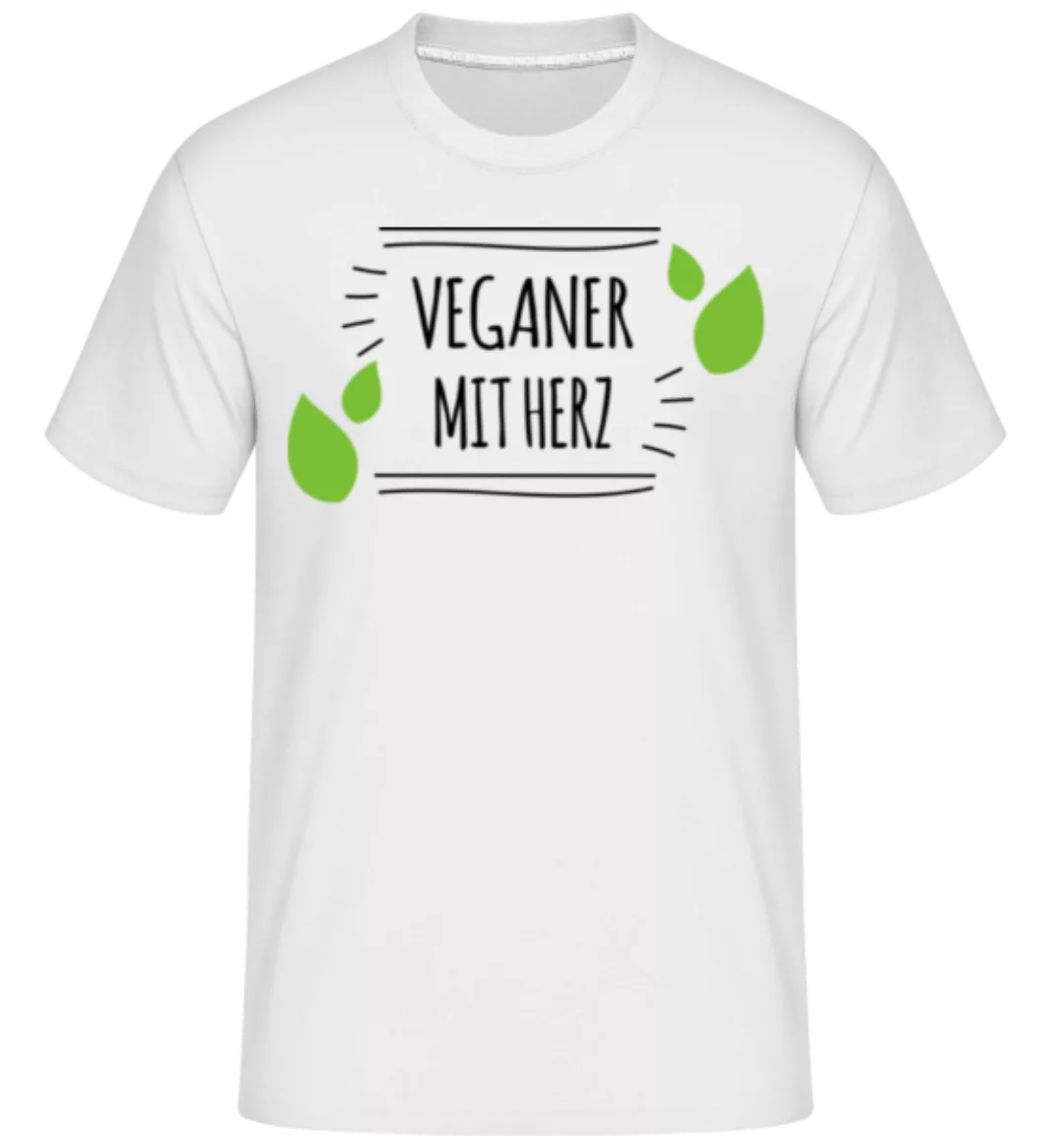 Veganer Mit Herz · Shirtinator Männer T-Shirt günstig online kaufen